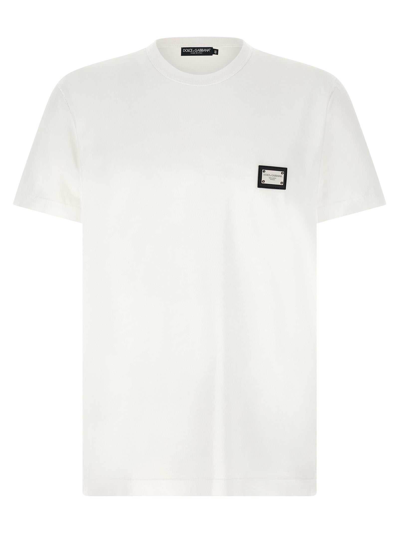 Dolce &amp; Gabbana Dolce &amp; Gabbana Logo Plate T-shirt