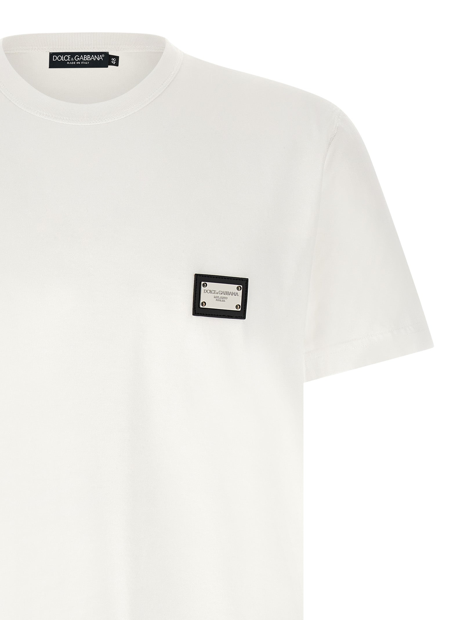 Dolce &amp; Gabbana Dolce &amp; Gabbana Logo Plate T-shirt