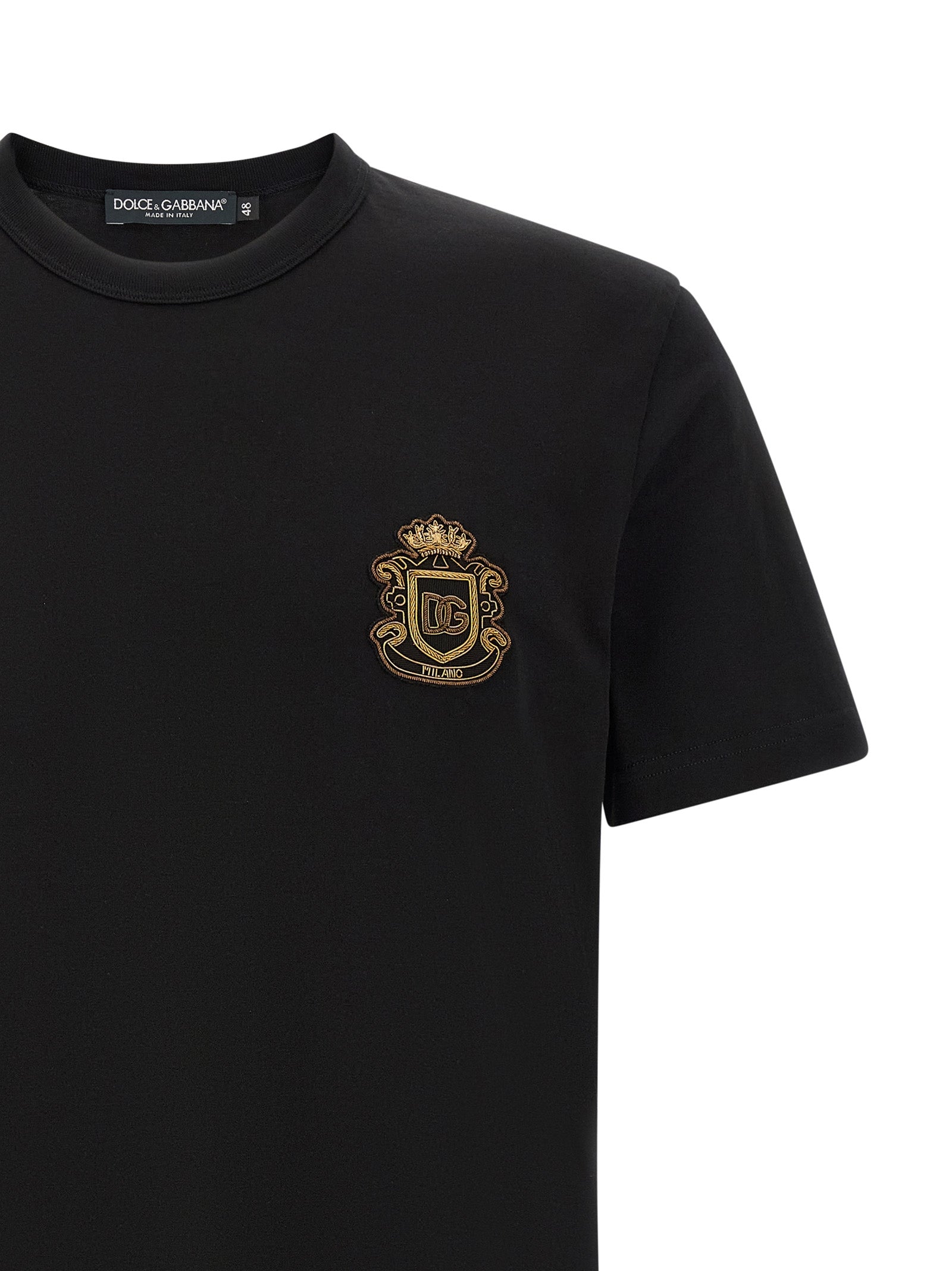 Dolce &amp; Gabbana Dolce &amp; Gabbana Heraldic Patch T-shirt