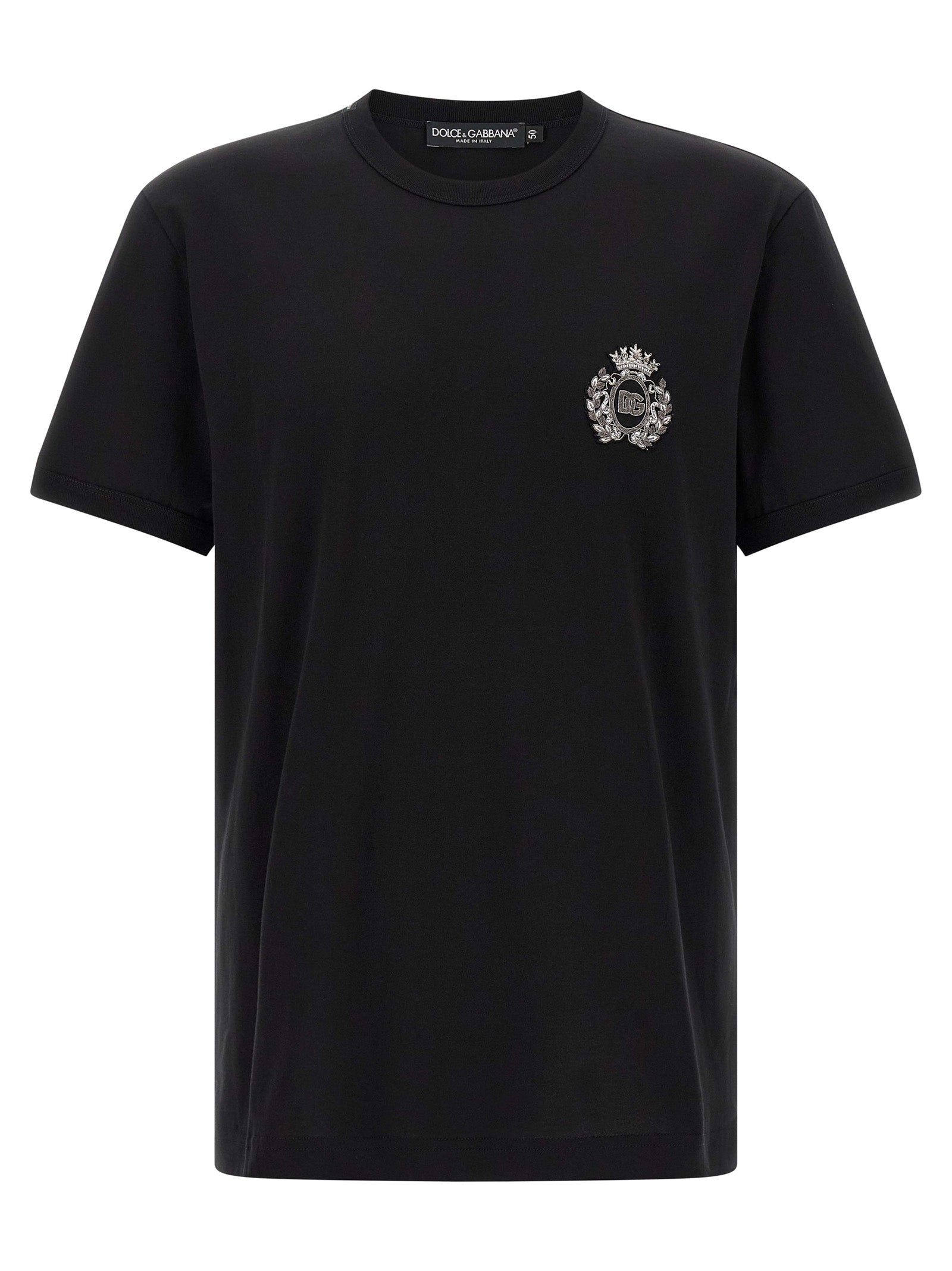 Dolce &amp; Gabbana Dolce &amp; Gabbana Heraldic Patch T-shirt