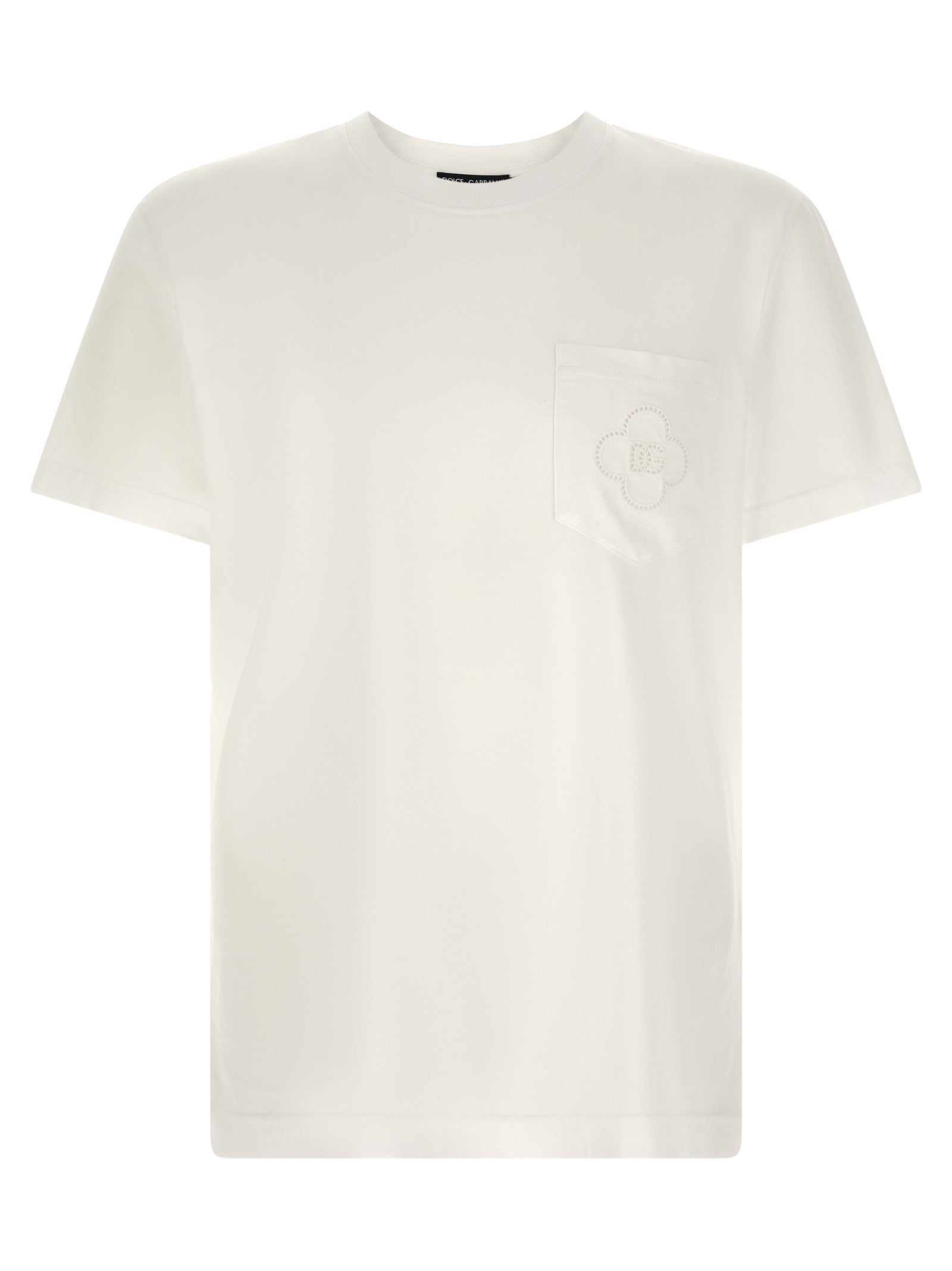 Dolce &amp; Gabbana Dolce &amp; Gabbana Openwork Logo T-shirt