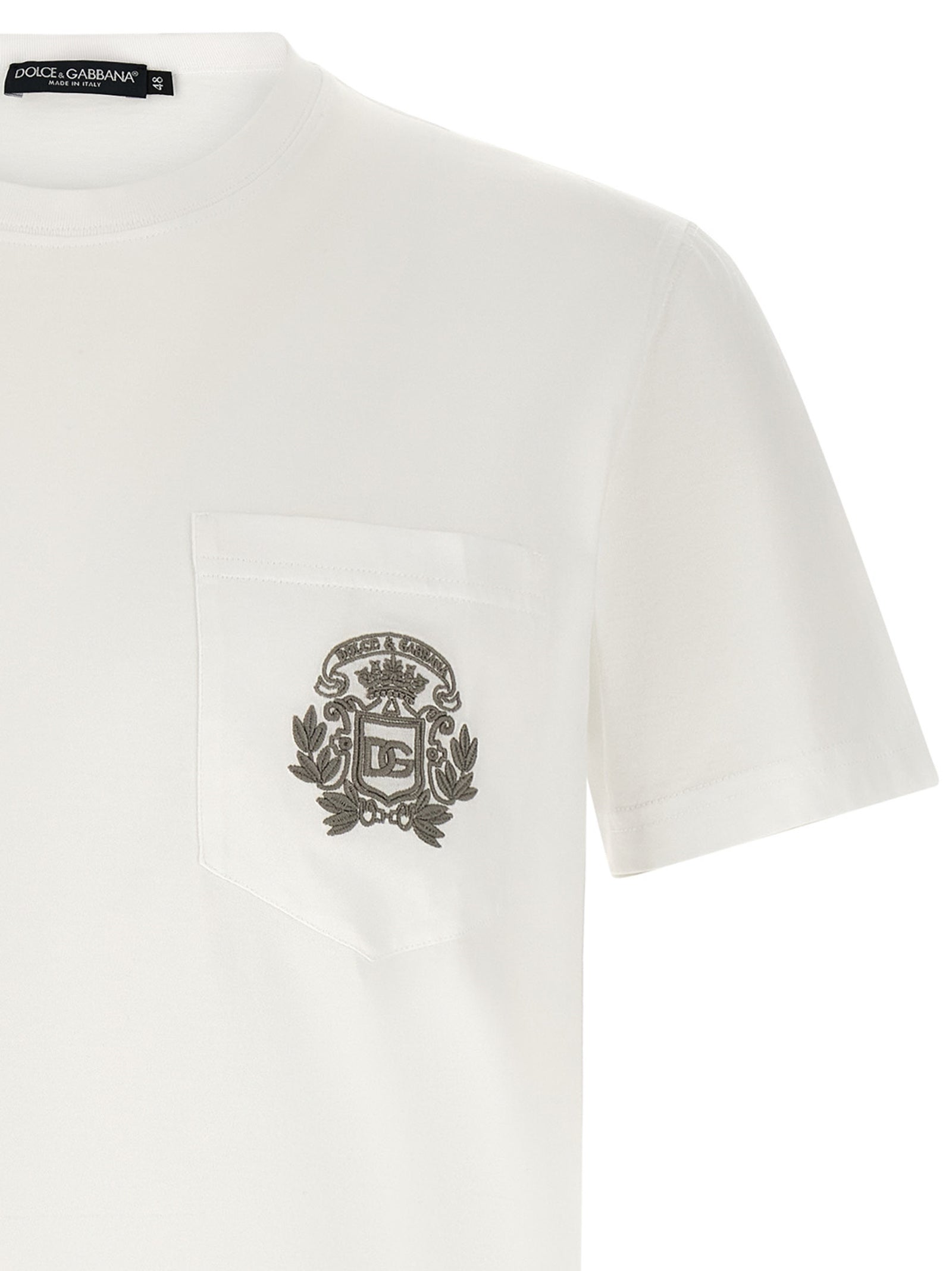 Dolce &amp; Gabbana Dolce &amp; Gabbana Dg Embroidered T-shirt