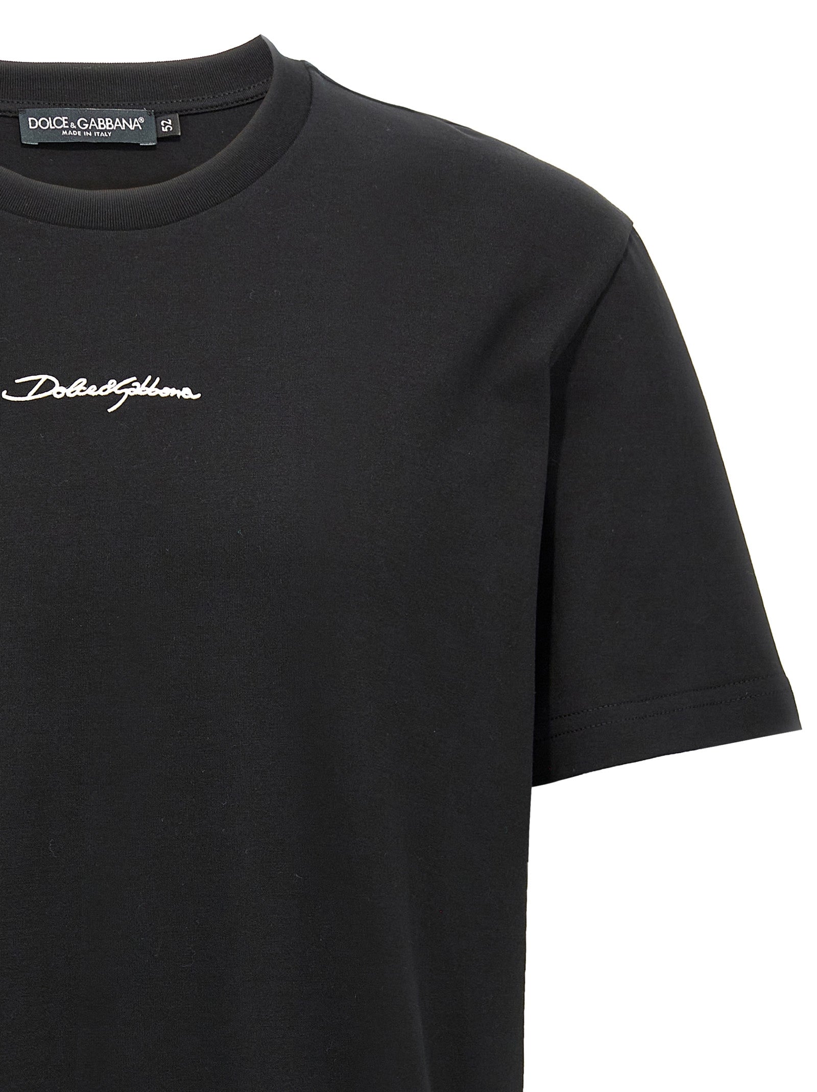 Dolce &amp; Gabbana Dolce &amp; Gabbana Logo Embroidery T-shirt