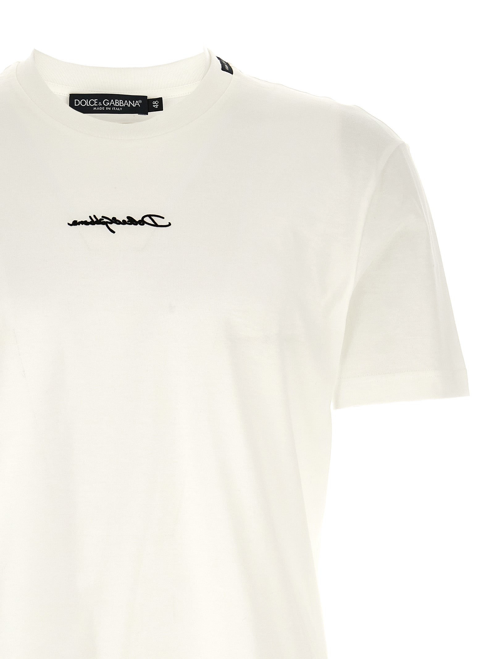 Dolce &amp; Gabbana Dolce &amp; Gabbana Logo Patch T-shirt