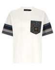 Dolce & Gabbana Dolce & Gabbana Cargo Silk Insert T-shirt