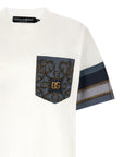 Dolce & Gabbana Dolce & Gabbana Cargo Silk Insert T-shirt