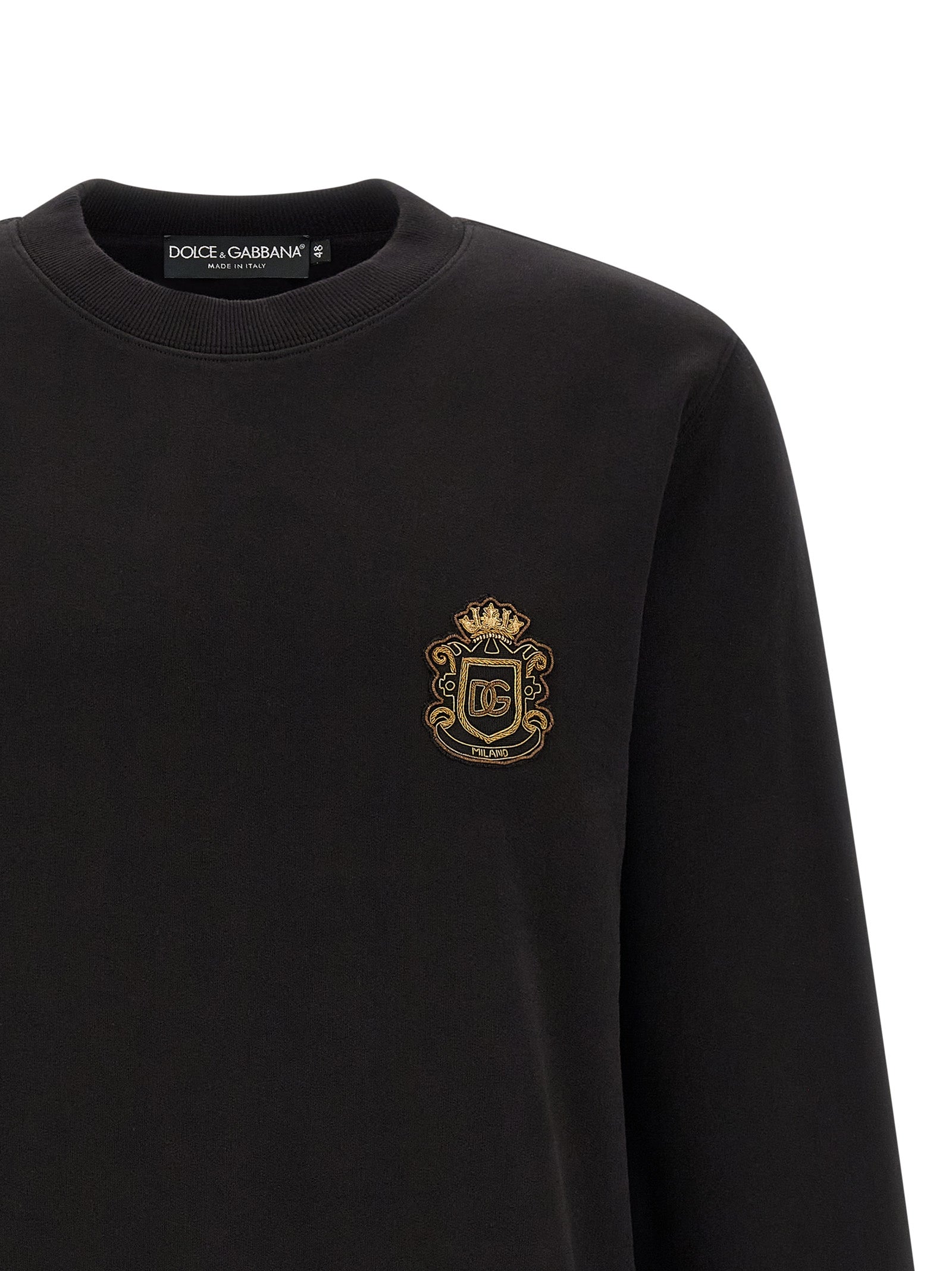 Dolce &amp; Gabbana Dolce &amp; Gabbana Heraldic Patch Sweatshirt