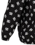 Dolce & Gabbana Dolce & Gabbana Logo Print Hooded Jacket