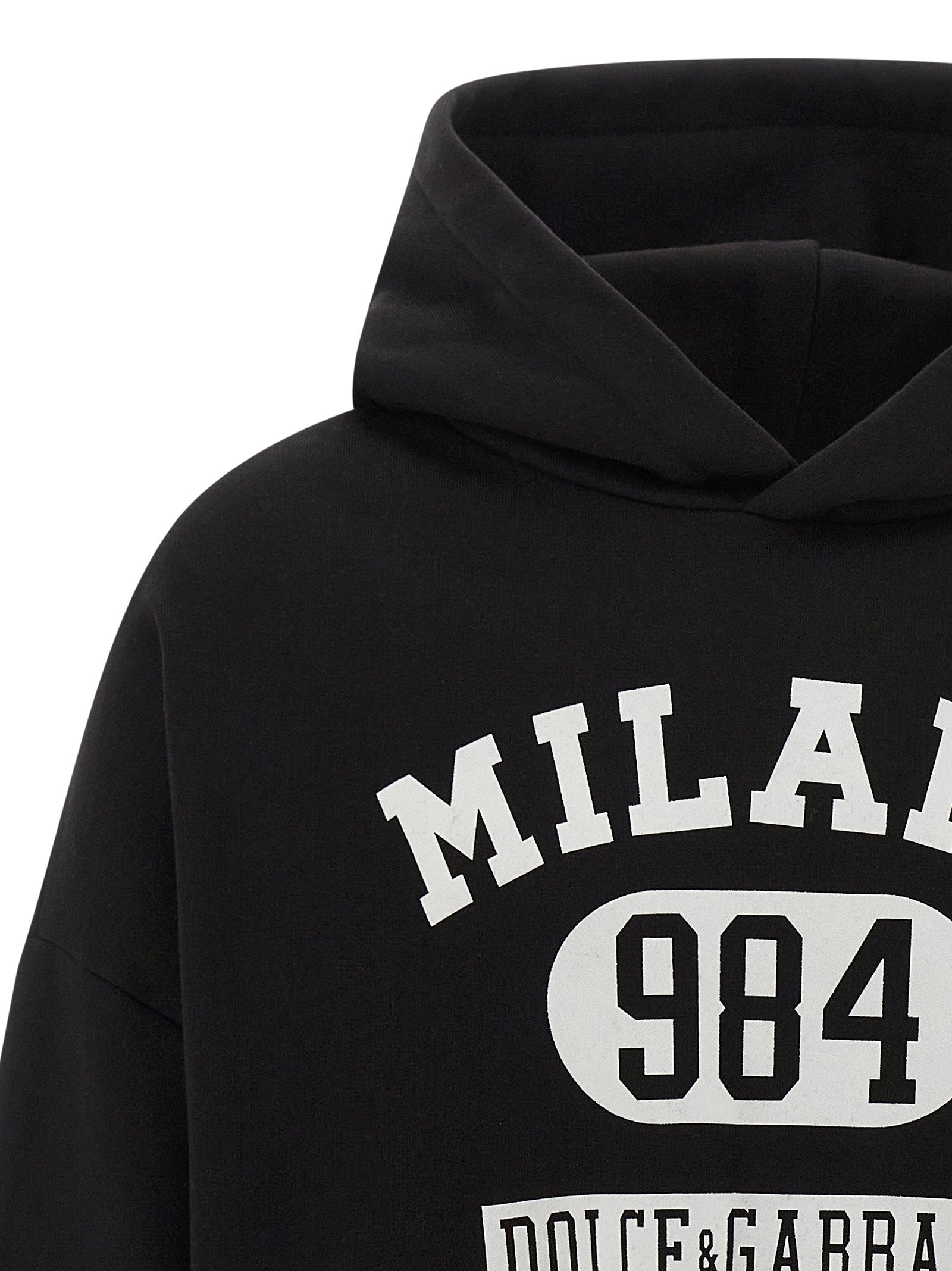 Dolce &amp; Gabbana Dolce &amp; Gabbana Flocked Print Hoodie