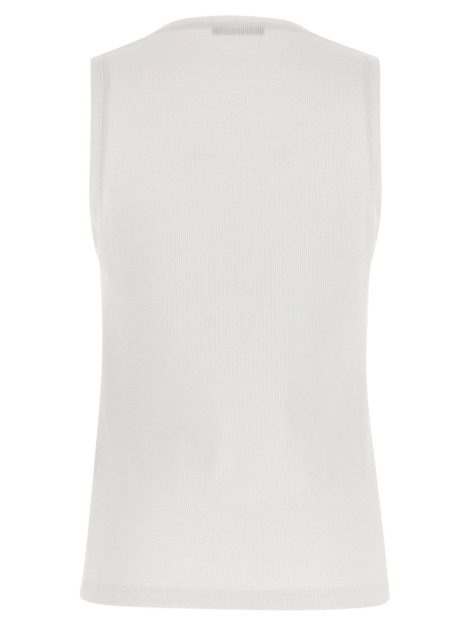 Balmain Balmain Logo Embroidery Tank Top