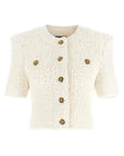 Balmain Balmain Cardigan Tweed Plumetis