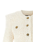 Balmain Balmain Cardigan Tweed Plumetis