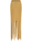 Balmain Balmain Fringed Skirt