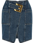 Balmain Balmain Belted Skirt