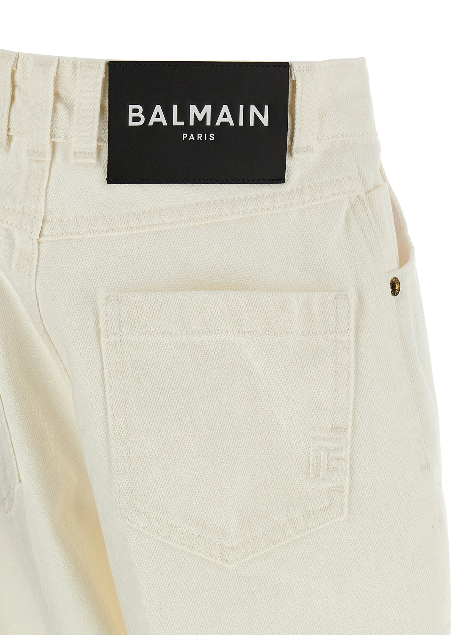 Balmain Balmain Embroidery Jeans