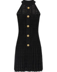 Balmain Balmain Tartan Knit Dress