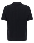 Balmain Balmain Monogram Knit Polo Shirt
