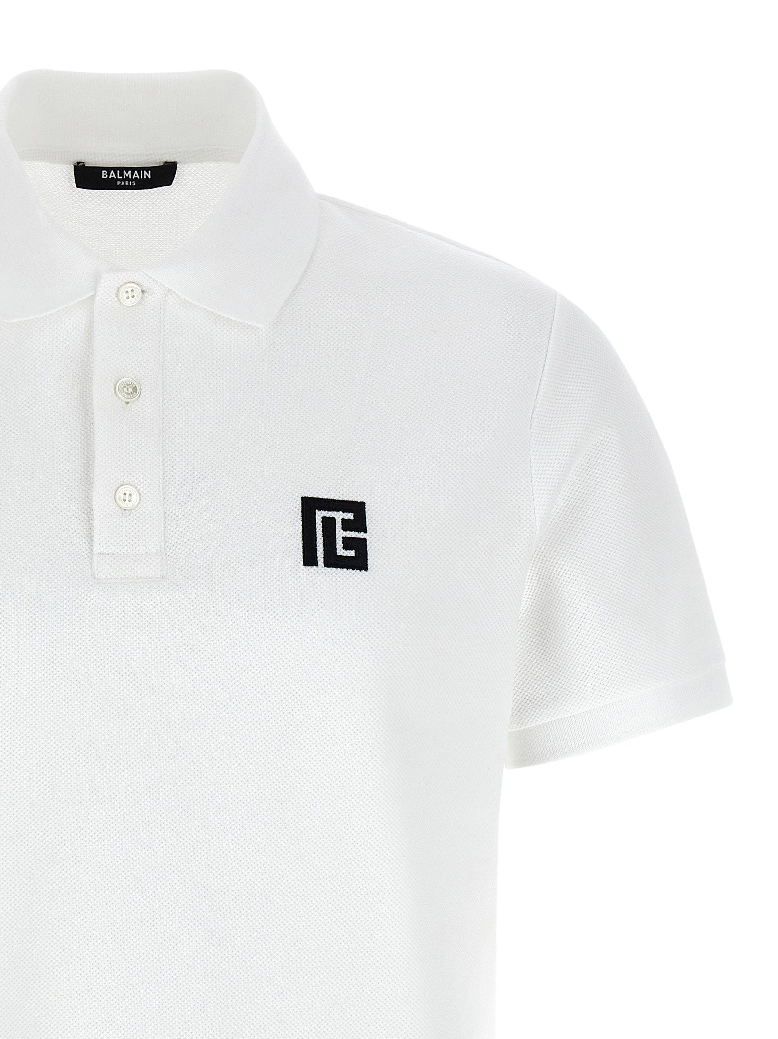 Balmain Balmain Embroidery Polo Shirt