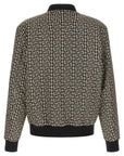 Balmain Balmain Monogram Reversible Bomber Jacket