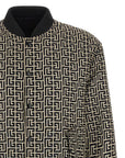 Balmain Balmain Monogram Reversible Bomber Jacket