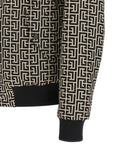 Balmain Balmain Monogram Reversible Bomber Jacket