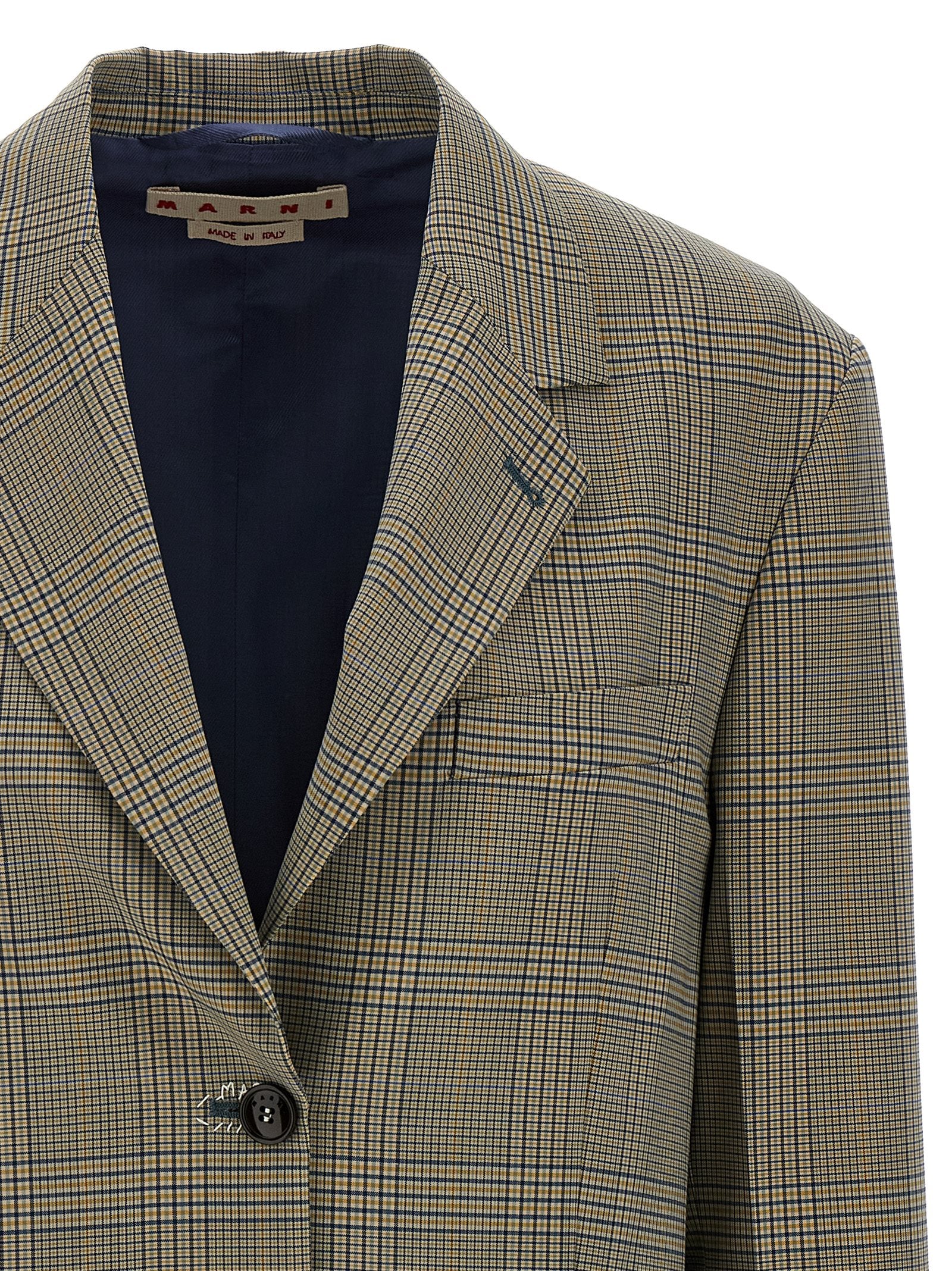 Marni Marni Prince Of Wales Blazer