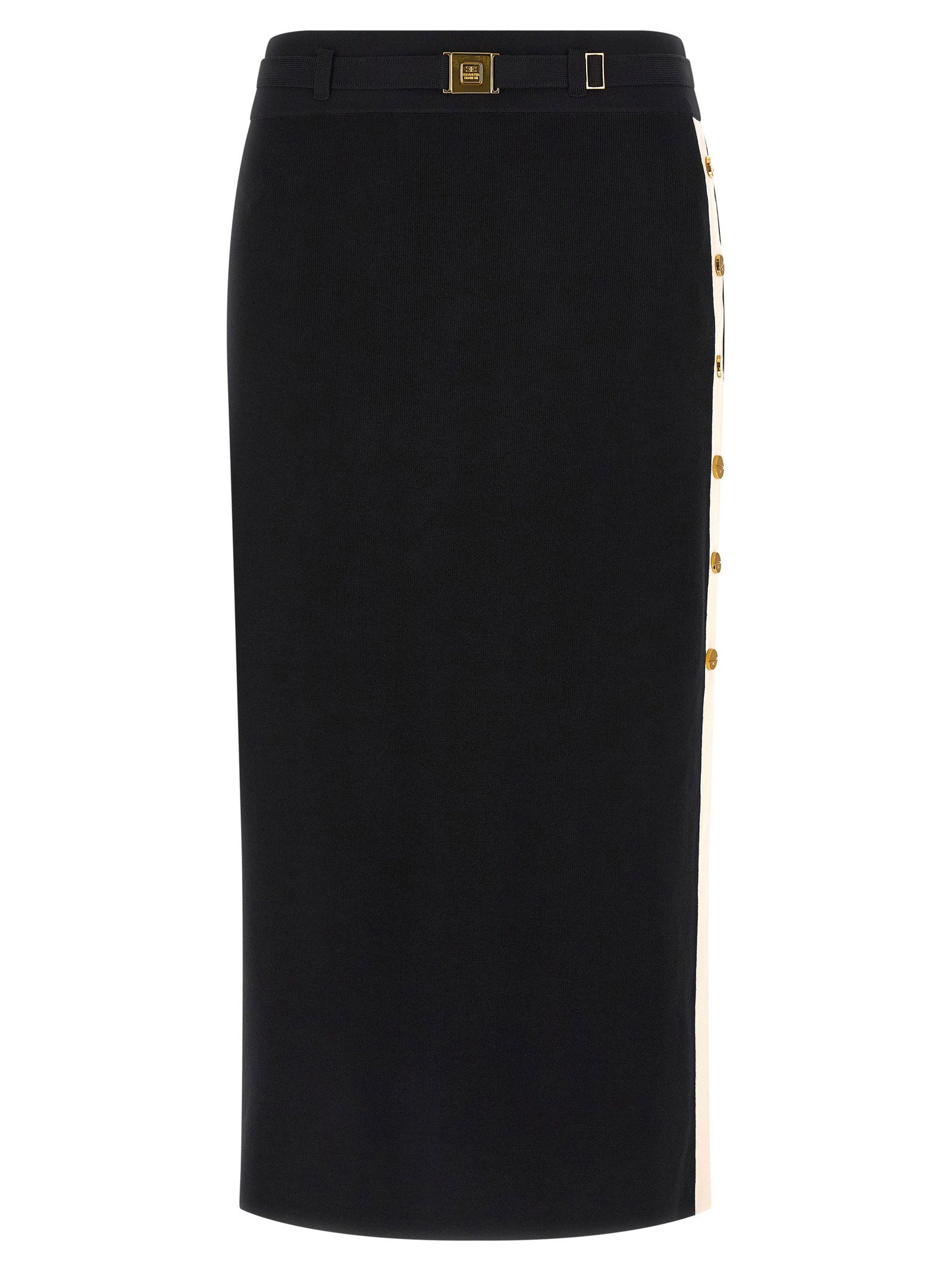 Elisabetta Franchi Elisabetta Franchi Side Band Skirt