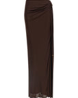 Elisabetta Franchi Elisabetta Franchi Shiny Viscose Skirt