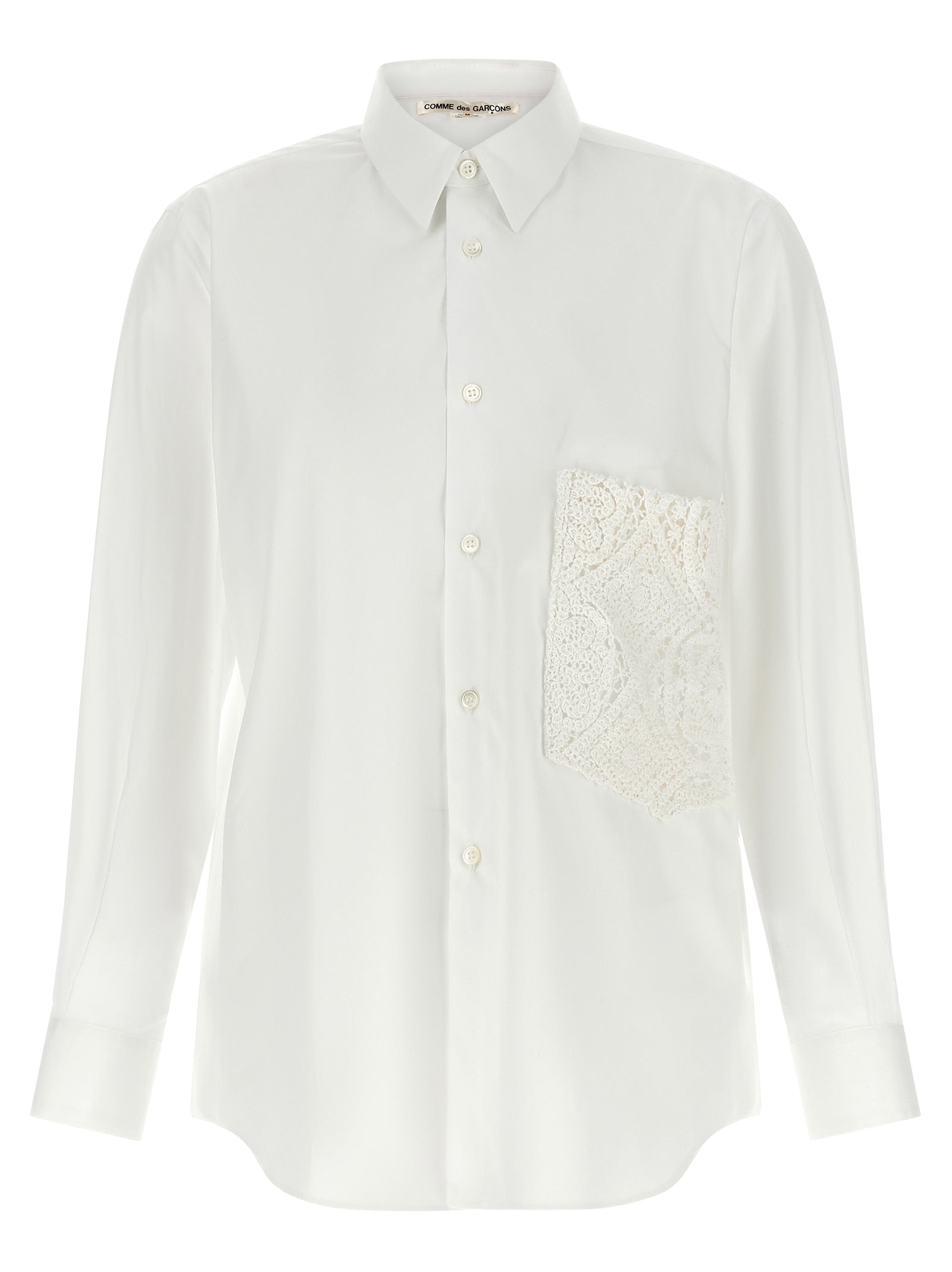 Comme Des Garcons Comme Des Garcons Crochet Pocket Shirt