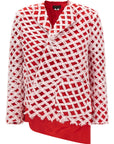 Comme Des Garcons Comme Des Garcons Tulle Weave Blazer