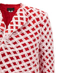 Comme Des Garcons Comme Des Garcons Tulle Weave Blazer