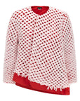 Comme Des Garcons Comme Des Garcons Tulle Weave Blazer