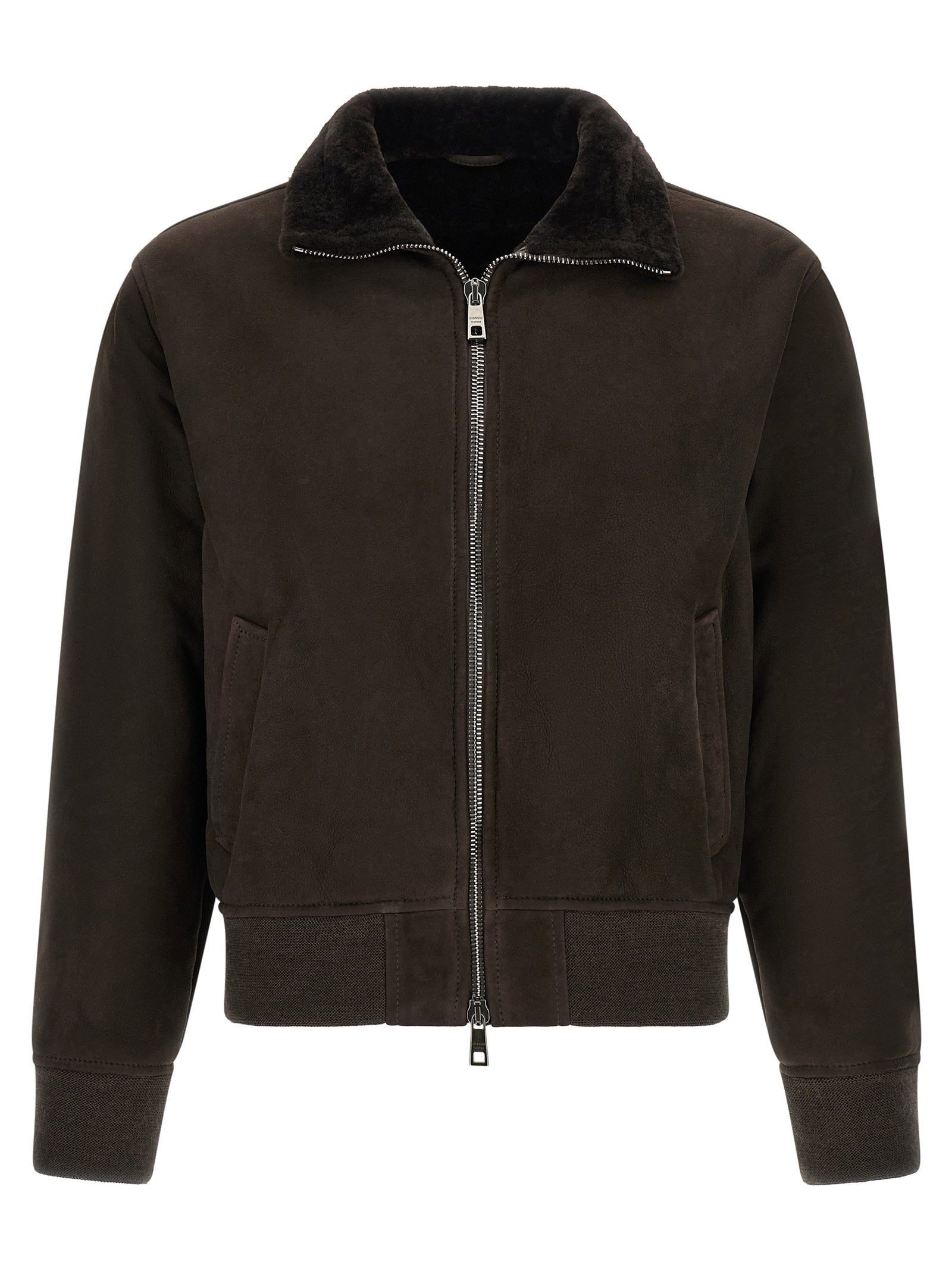 Giorgio Brato Giorgio Brato Suede Bomber Jacket