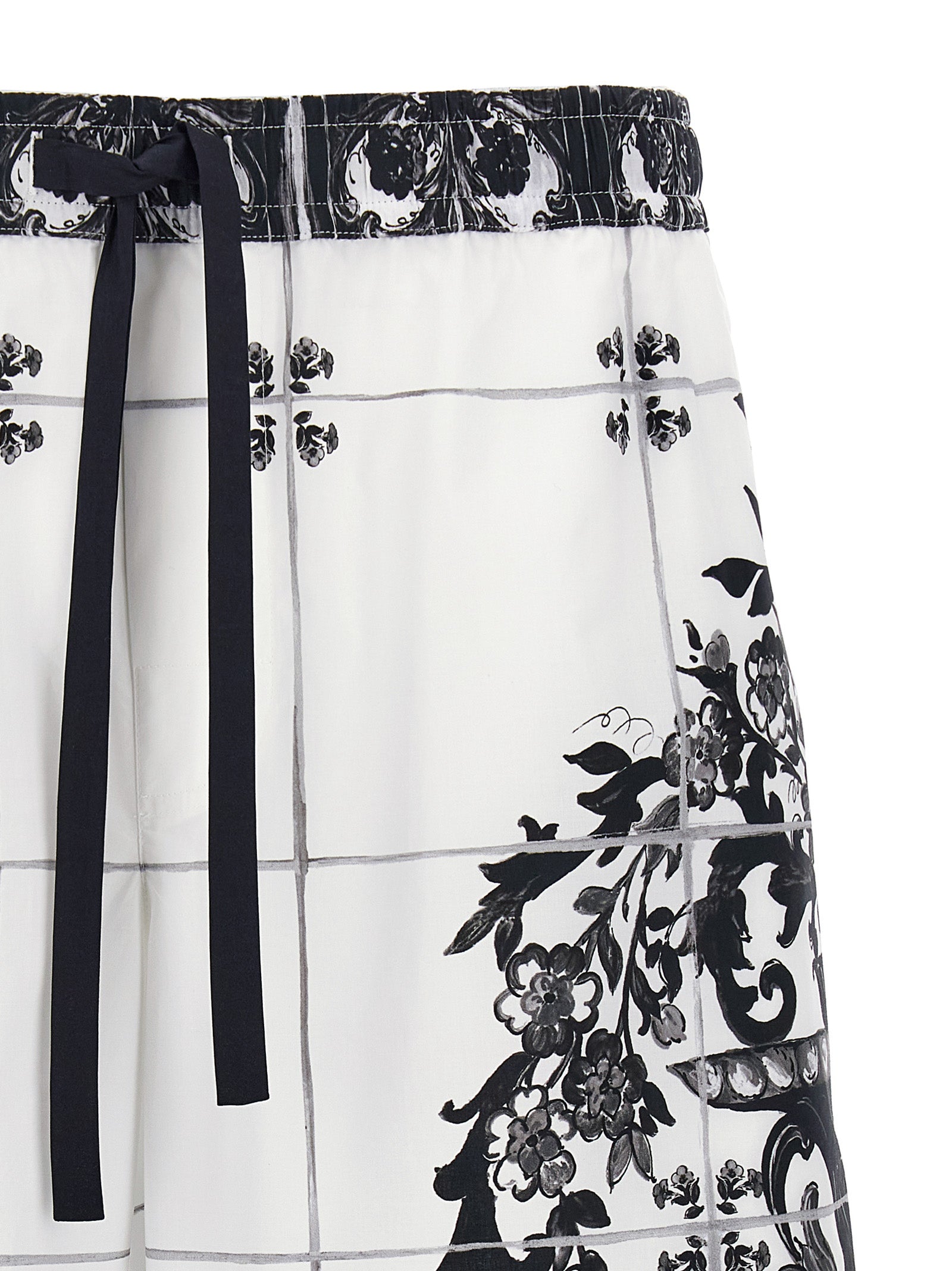 Dolce &amp; Gabbana Dolce &amp; Gabbana Maiolica Print Bermuda Shorts