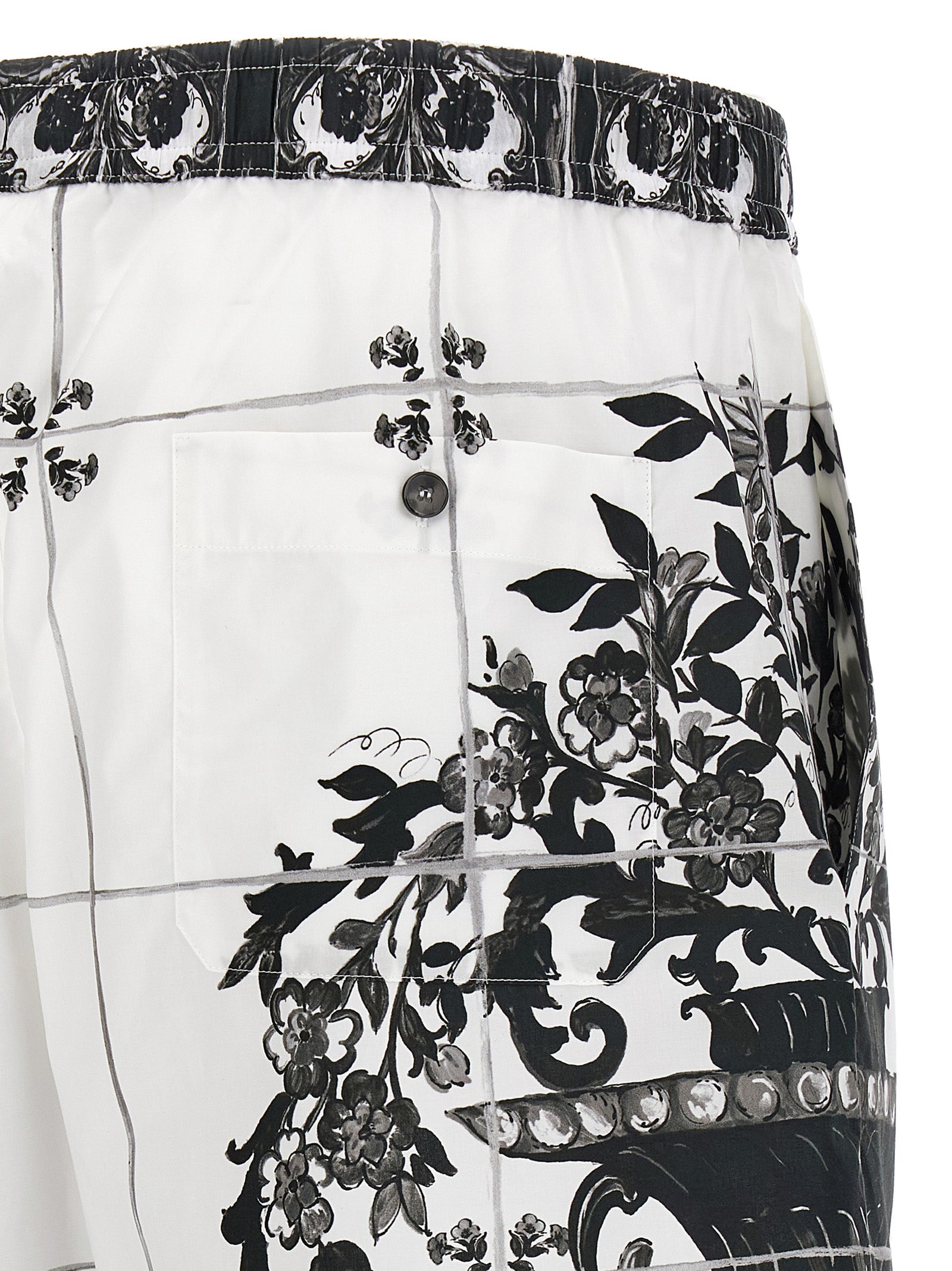 Dolce &amp; Gabbana Dolce &amp; Gabbana Maiolica Print Bermuda Shorts