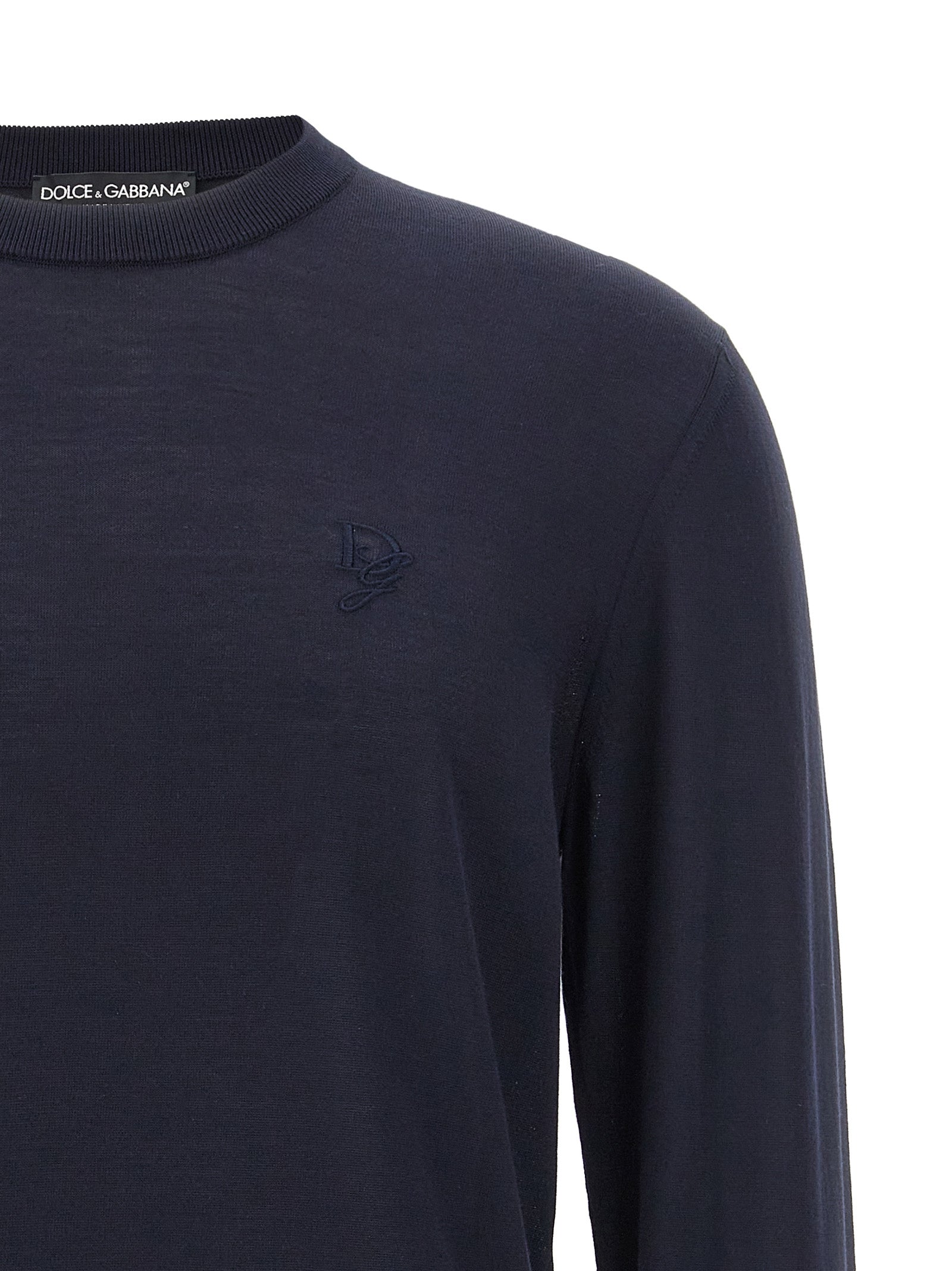 Dolce &amp; Gabbana Dolce &amp; Gabbana Logo Embroidery Sweater