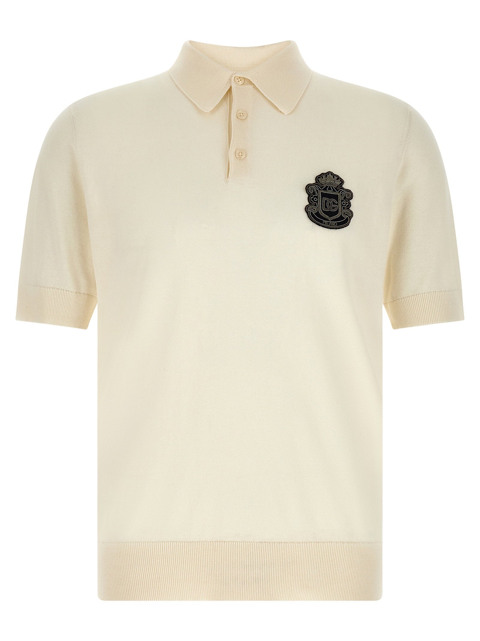 Dolce &amp; Gabbana Dolce &amp; Gabbana Dg Patch Polo Shirt