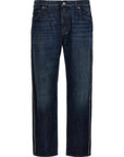 Dolce & Gabbana Dolce & Gabbana Fringed Stitching Jeans