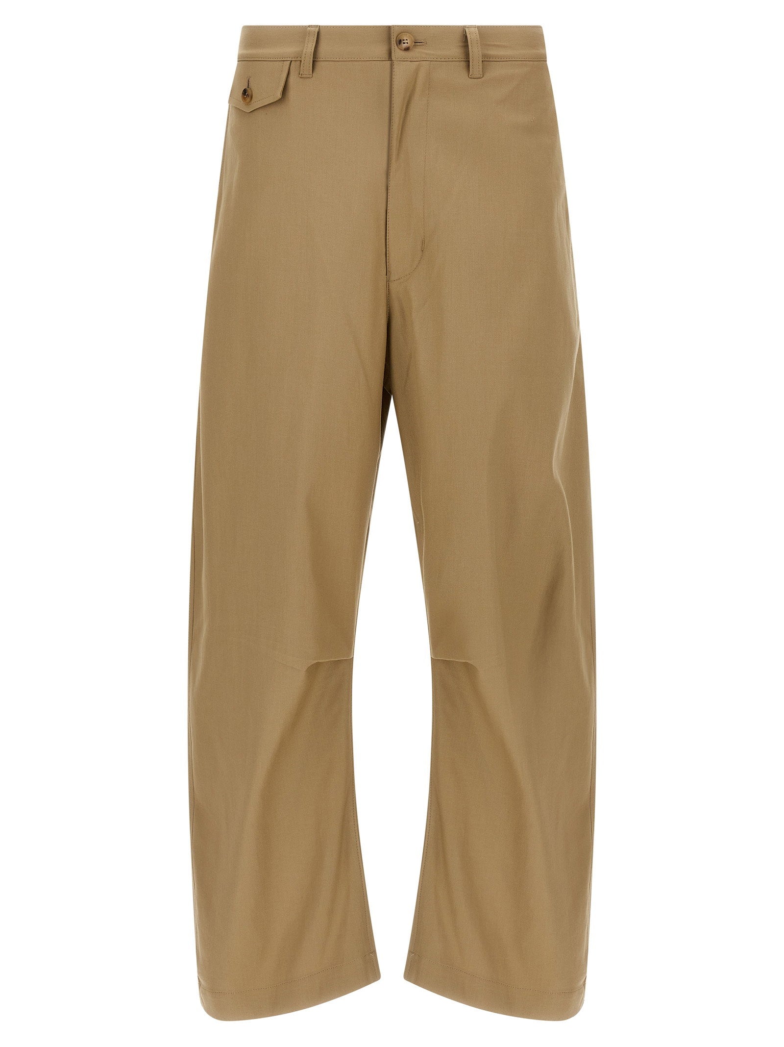 Comme Des Garҫons Homme Comme Des Garҫons Homme Curved Leg Pants