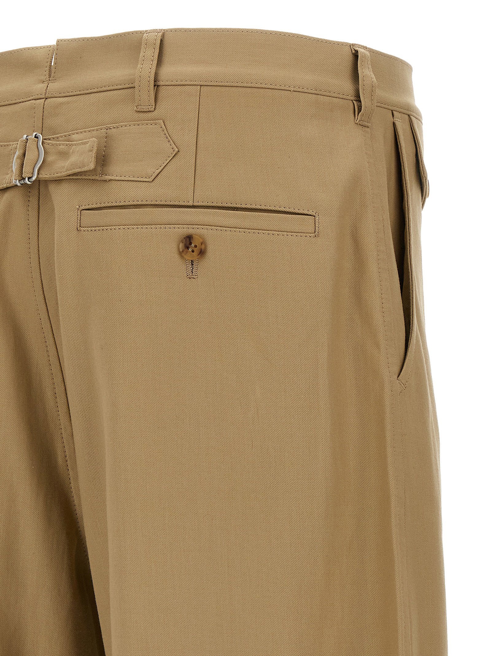 Comme Des Garҫons Homme Comme Des Garҫons Homme Curved Leg Pants