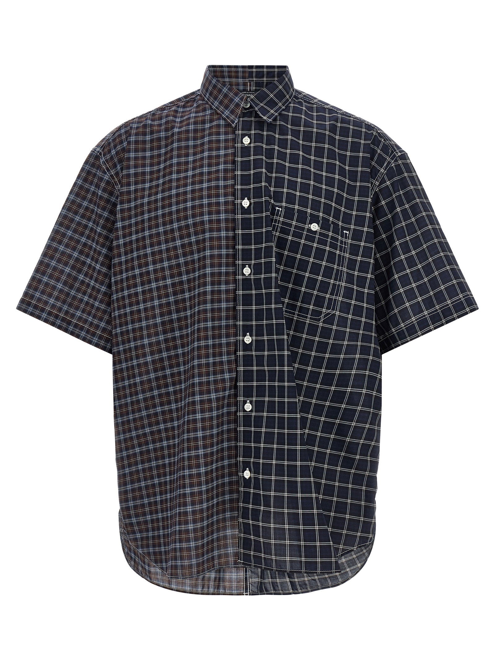 Comme Des Garҫons Homme Comme Des Garҫons Homme Check Patterned Shirt