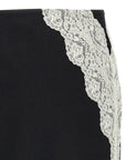 Jil Sander Jil Sander Organza Lace Wool Skirt