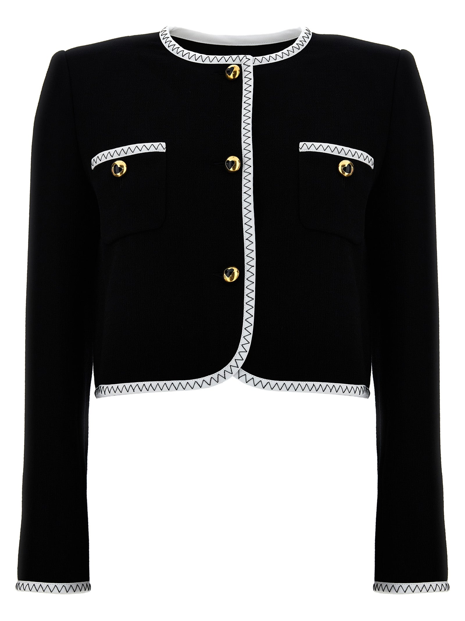 Moschino Moschino Crepe Short Jacket