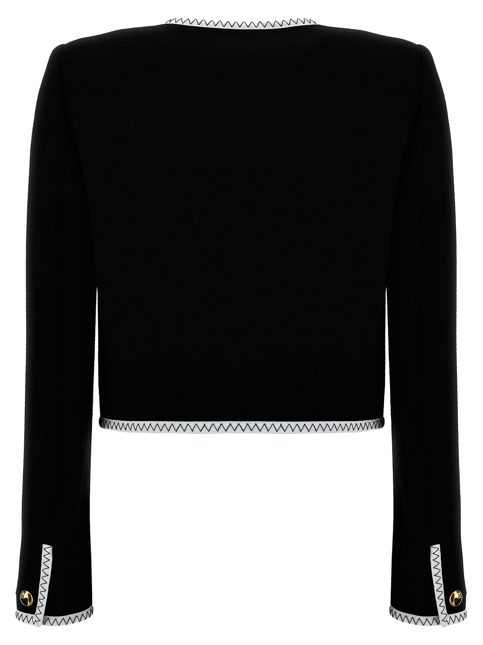 Moschino Moschino Crepe Short Jacket