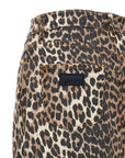 Ganni Ganni Animal Print Long Skirt