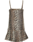 Ganni Ganni Leopard Mini Dress