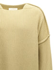 Jil Sander Jil Sander Geometric Neckline Sweater