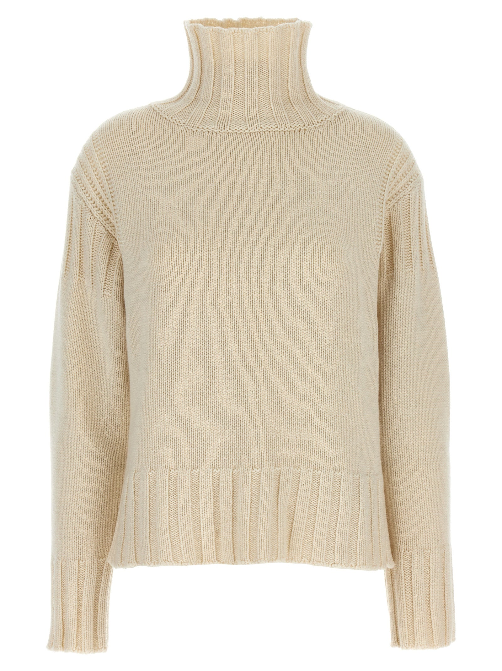 Jil Sander Jil Sander Ribbed Detail Sweater