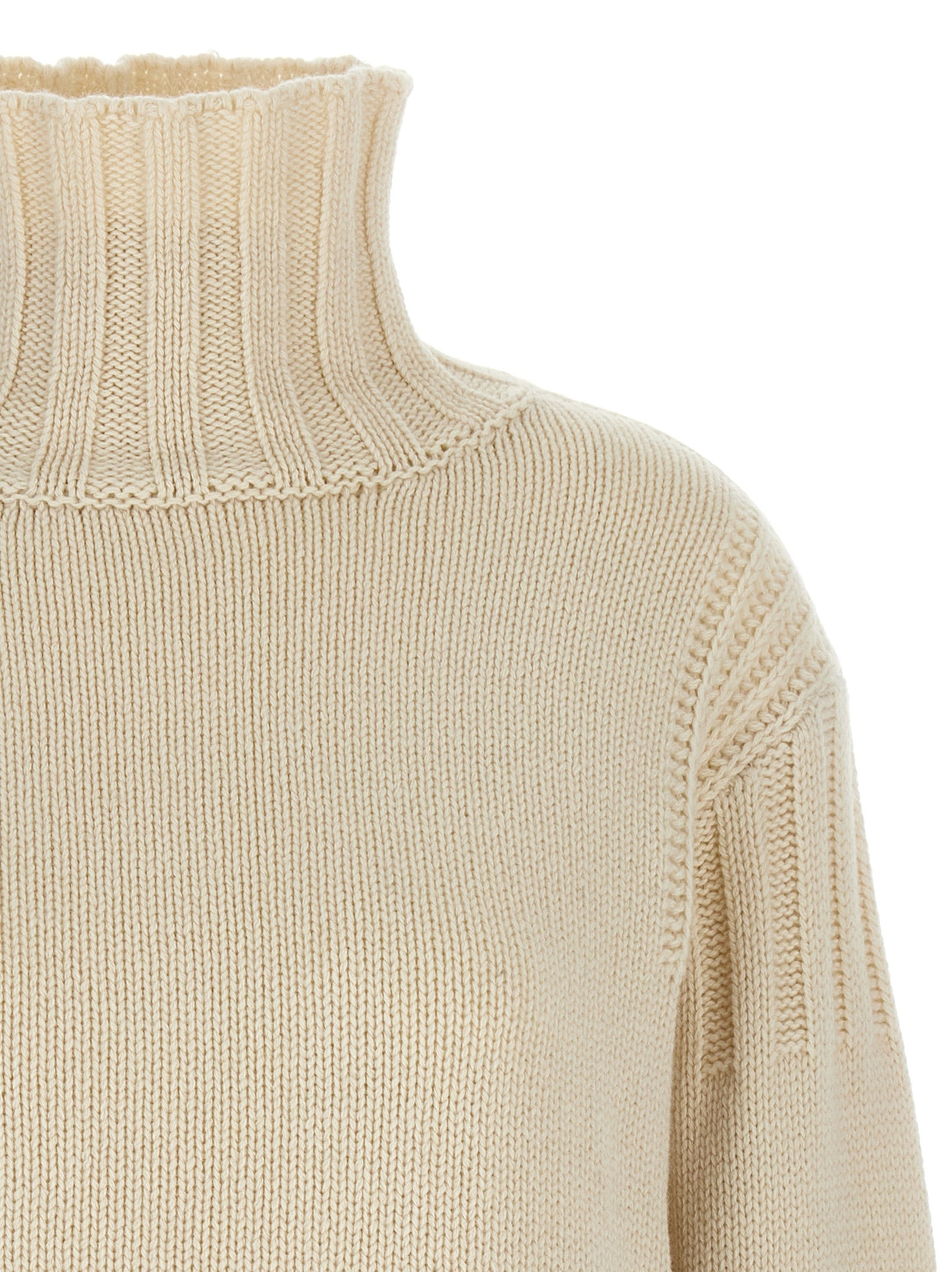 Jil Sander Jil Sander Ribbed Detail Sweater