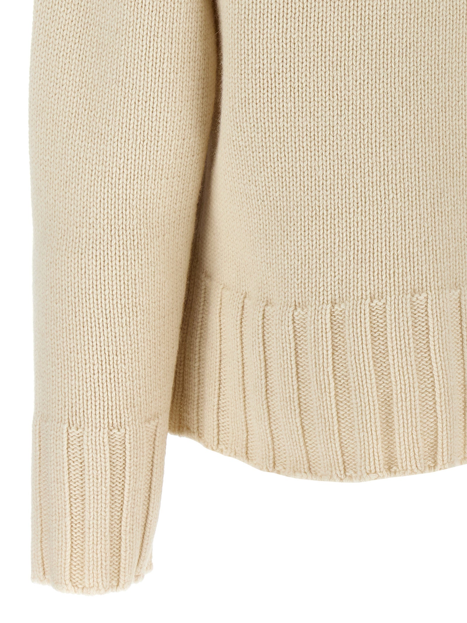 Jil Sander Jil Sander Ribbed Detail Sweater